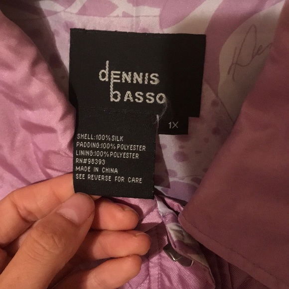 Silk quilted coat - Picture 2 of 5